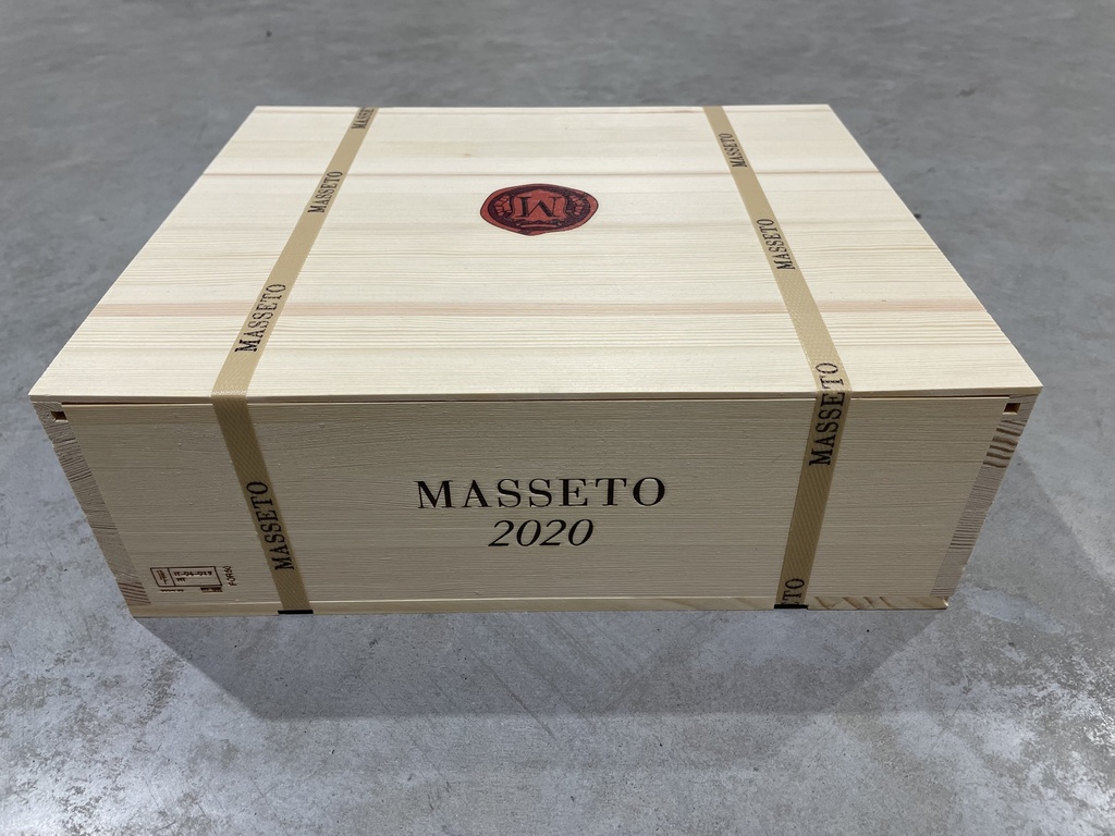 "2020 Masseto Toscana IGT (bouteille en caisse de 3)"