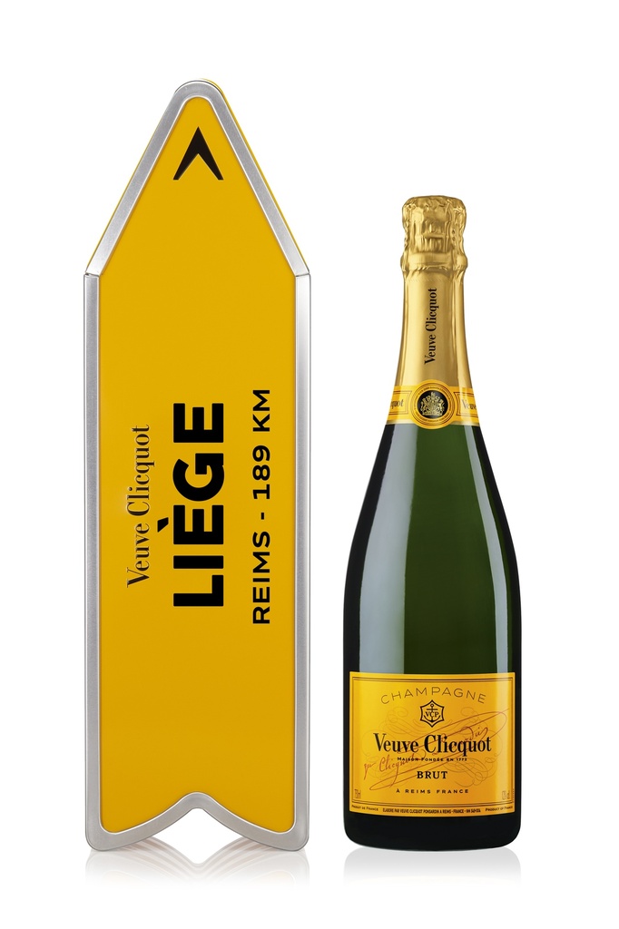 "Veuve Clicquot Ponsardin 'Liege' Journey Arrow Edition Brut"