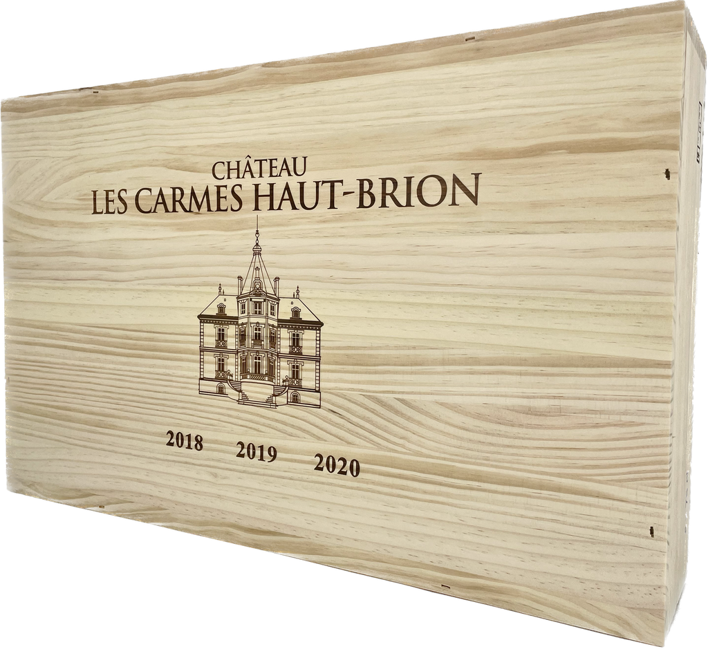 "Les Carmes Haut-Brion 2018 - 2019 - 2020 Coffret 6 bouteilles, édition limitée"
