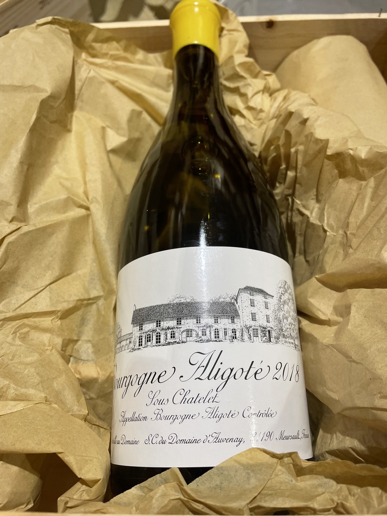 "2018 Bourgogne Aligoté Sous Chatelet, Domaine d'Auvenay"