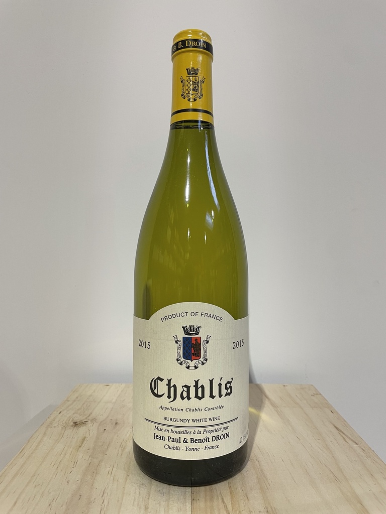 2015 Chablis, J-P.Droin